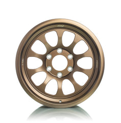 Titan 7 T-AK1 17x8.5 6x139.7 -8 Offset / 106.3 CB Techna Bronze Wheel (Dropship ONLY)