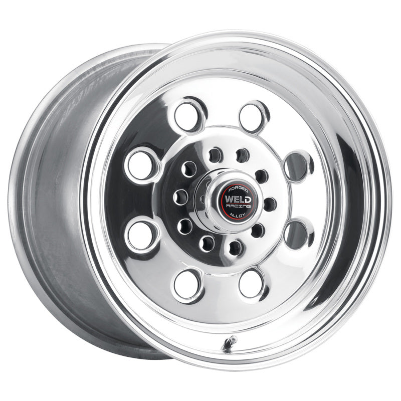 Weld Draglite 15x10 / 5x4.5 & 5x4.75 BP / 3.5in. BS Polished Wheel - Non-Beadlock