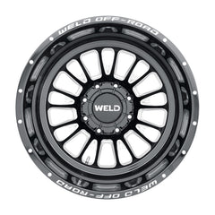 Weld Off-Road W121 20X8.25 Scorch Outer 8X165.1 ET-240 BS-4.67 Gloss Black MIL 121.6