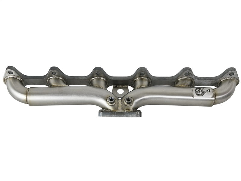 aFe Twisted Steel Header Turbo Manifold (T3) 98.5-02 Dodge Diesel Trucks L6 5.9L (td)